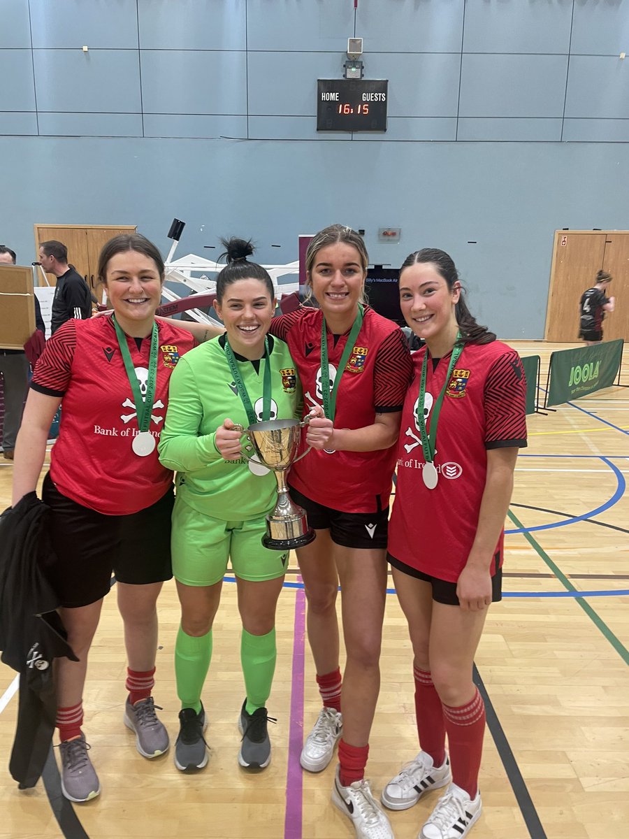 BarbaraOConne12's tweet photo. National Futsal Champions. Well done @JesseMendezzz08  and @UCCWomensSoccer https://t.co/Yl36HwB8J2