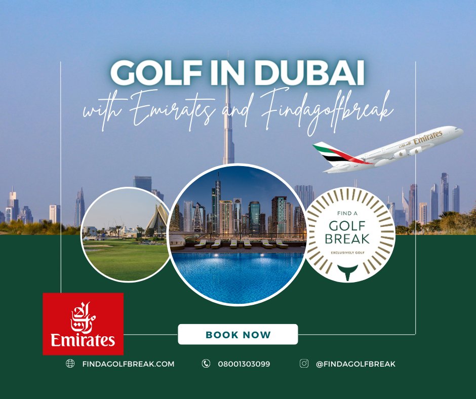 findaGolfBreak's tweet image. Fly Emirates to some amazing Golfing Holiday destinations around the World!
findagolfbreak.com/destinations/u…
#golf #dubaigolf #flyemirates #golfholidays #dubaigolfholidays #emirates