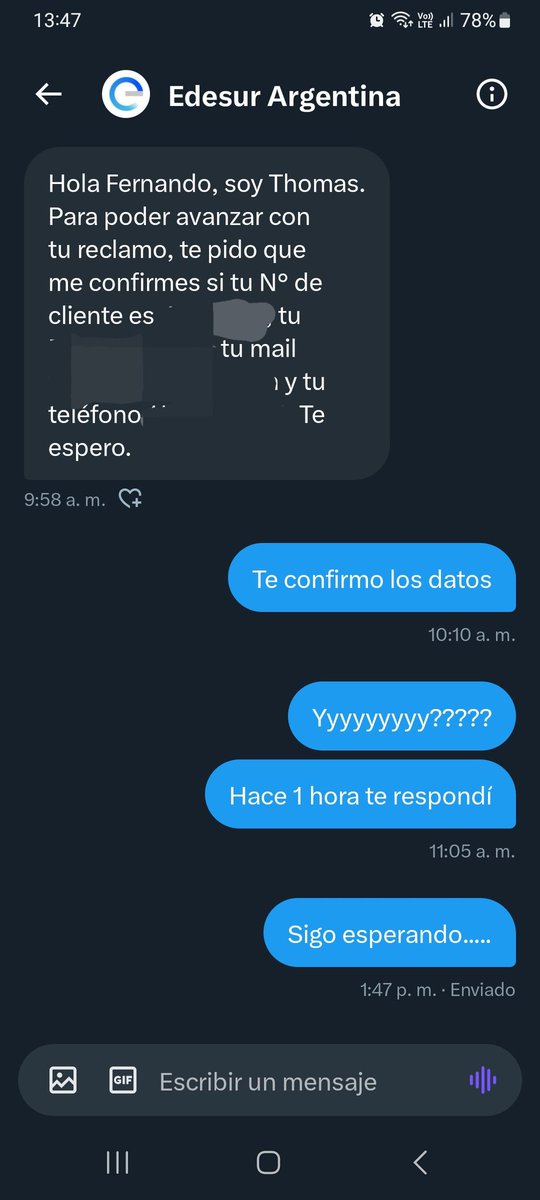 LAGATAJA's tweet photo. @Cortes_en_BsAs @Se_Corto @edufeiok @todonoticias. Son de terror. Seguimos con el problema. @OficialEdesur y la put.... que te pario. https://t.co/P1XzAnuZtZ
