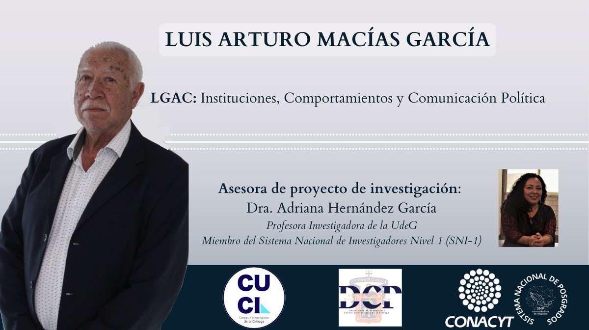 📚 3ra Generación del Doctorado en Ciencia Política 📚

2021-2023

#CienciaPolítica #CUCiénega