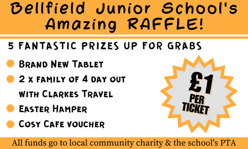 B31Voices's tweet photo. £1? what a bargain! 🤩

BUY TICKETS HERE: https://t.co/lwdbZYvxZx

Please support 'Bellfield Junior School's Amazing Raffle' if you’re able 😊 

#B31SupportingLocal #Northfield #Raffle #Birmingham #BirminghamUK https://t.co/P04AlF8jdz