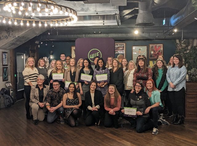 Great to celebrate the completion of the #WomeninFootball mentoring programme, which it was an honour to be a mentor on. So awesome to revel in all the success stories and meet so many awesome people all working to level the playing field! #WIFBeInspired #WIF #sport #GetOnside