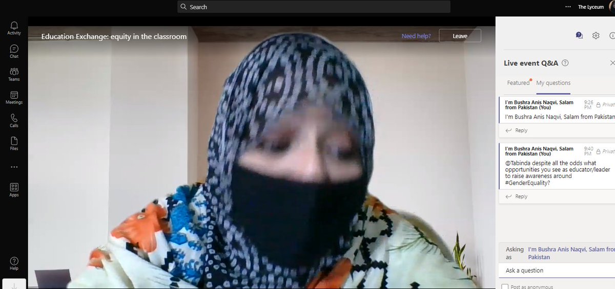 banaqvi's tweet image. with all other moderators, glad to see @tabinda from🇵🇰. and our lovely lead @Rabeccapicton
#EduExch2023
#ConnectedByLearning
#AttendingNow