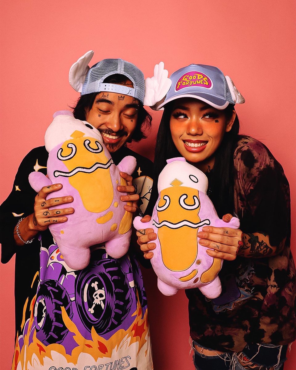 goodfortunespro's tweet photo. plushies &amp; coloring books are nearly sold out, go snag one before they’re gone! https://t.co/MxWDonIY5s https://t.co/HxanMyoW4V