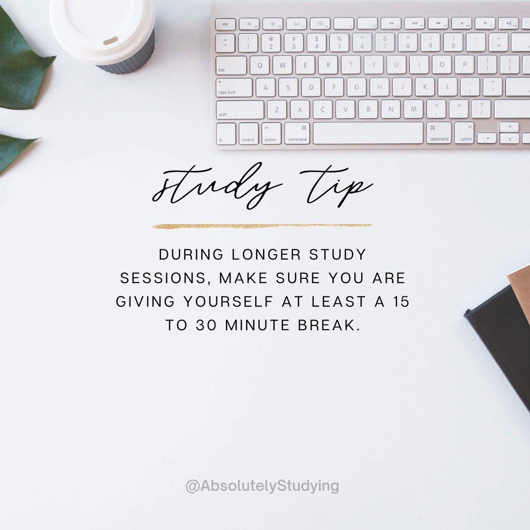 AbsolutelyStudy's tweet image. If you want to make sure you&apos;re truly grasping your course material, it&apos;s essential to understand the main concepts. Take note of the big ideas, and don&apos;t get bogged down on the details! #studystrategy #studysmarter

#studygram #studyskills