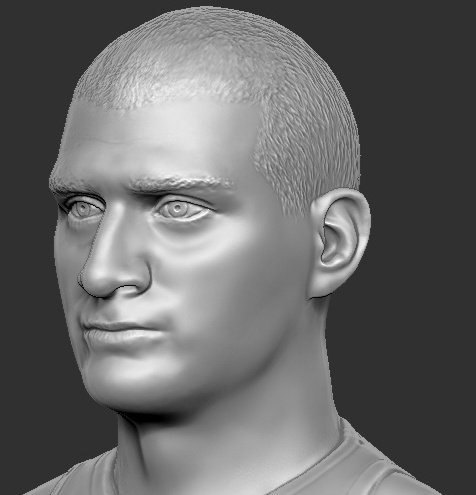 ProphetX_Hoops's tweet photo. Scientists at Bishop Sycamore University have reconstructed this 3D model of how Jesus of Nazareth might have looked https://t.co/jCSp97N08c