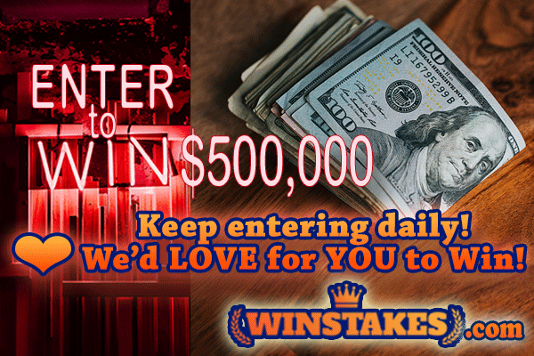 win_winstakes's tweet photo. 🤩 Enter Winstakes for FREE to win up to $500,000 CASH! 🤑 It's easy and fun, so don't miss out! 🤗
Keep entering daily: https://t.co/v9JrCJHHB8
❤️We'd LOVE for YOU to Win!🥰
#Winstakes #Free #Cash #500K #Winning #Easy https://t.co/4KeD7fbpEu