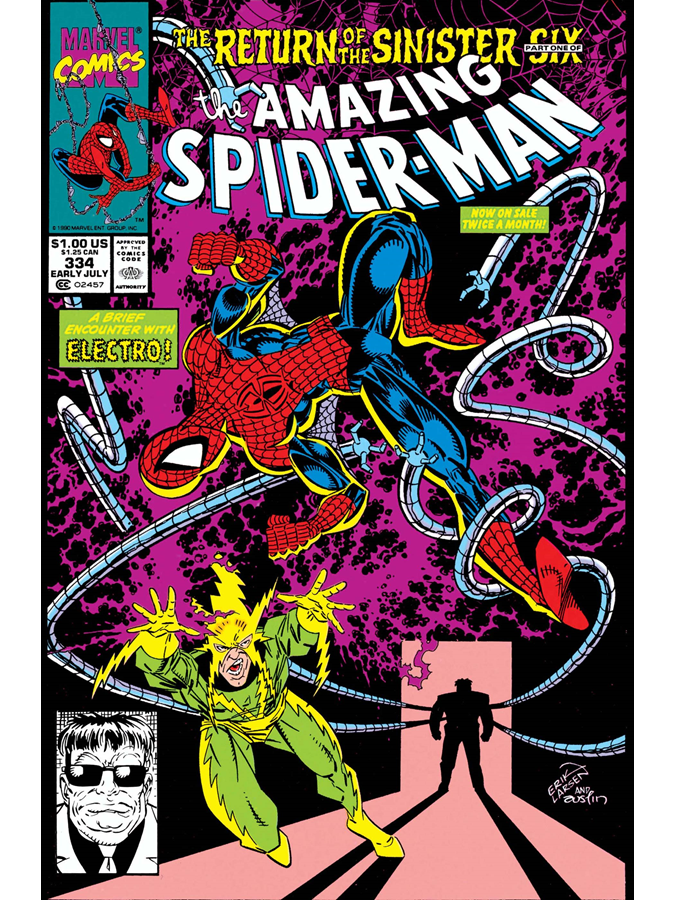 RT @ClassicMarvel_: The Amazing Spider-Man #334 cover dated July 1990. https://t.co/mhUAMouDky
