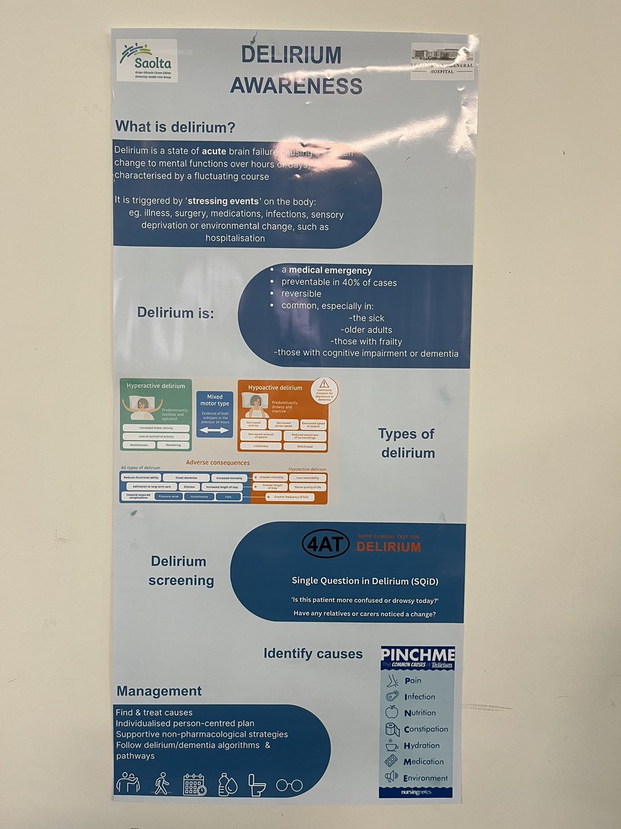 CNME_Donegal's tweet photo. Enhancing and enabling the wellbeing of the person with dementia in acute care also this afternoon- very appropriate on world delirium awareness day- thanks again to our ANP’s for facilitating and all the staff who attended https://t.co/8o8cTurmVN