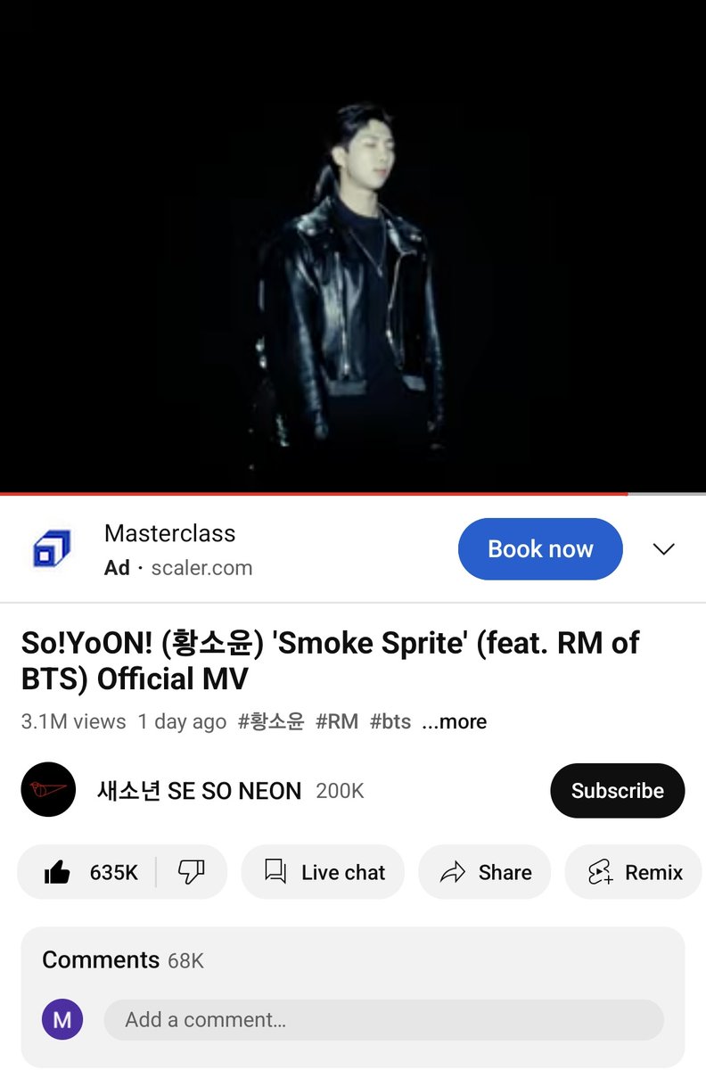 CHALLENGE:
#SmokeSpriteftRM 
#SmokeSpritexRM 
#SmokeSprite_D1 

Tag moots and QRT  with SS
@jinarmyy
@PurpleLoveMD @ramesh_nimisha
💜💜💜💜

Sorry for the late reply. I was totally busy today 😮‍💨 🙃 😪 

Army Please stream and Vote.