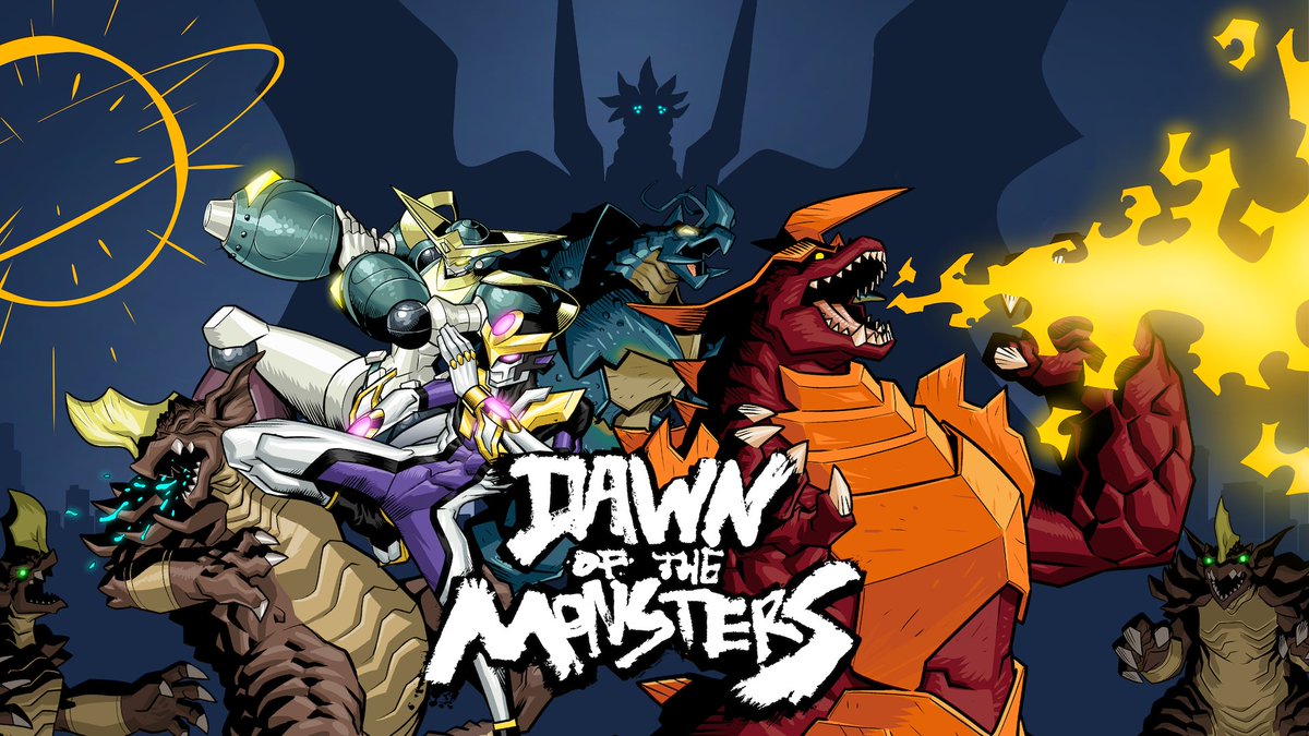 Happy 1-year anniversary to the PC/console launch of Dawn of the Monsters! To celebrate, we're giving away 3 physical copies of the game (NA only)! To enter: follow, retweet, and reply with #DOTMyear1. Ends today, 3/15, at 6PM Pacific. Random winners will be contacted by DM.