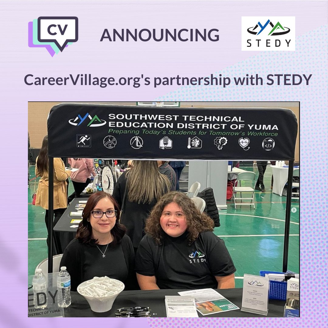 CareerVillage.org tweet media