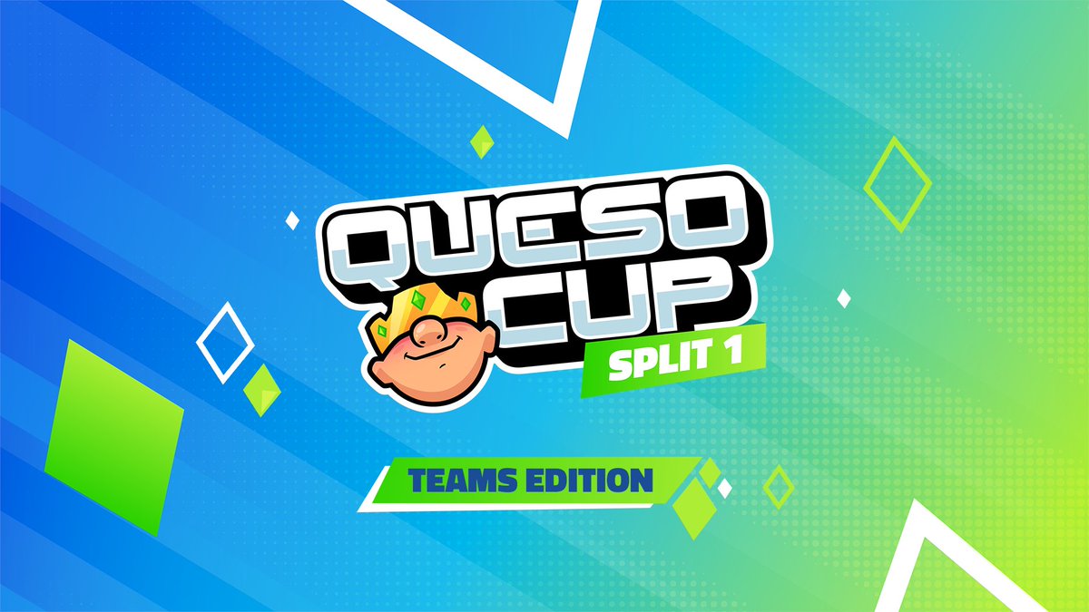 More Queso Cup. More Clash Royale. MORE TEAMS‼️Introducing the Queso Cup Teams Edition 2023 😎

4⃣ 4 invited teams
3⃣ 3 teams through Open Quali
1⃣ ONE TEAM CHOSEN BY THE COMMUNITY

✏️ onelink.to/appgrade
ℹ️ discord.com/invite/g8kgVCV…
👇 Community Team Requirements (Tweet below)