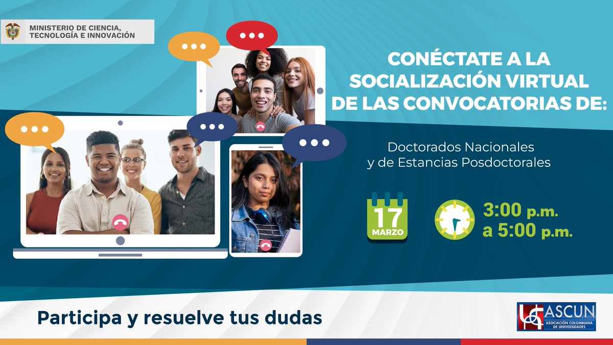 MinCiencias Colombia tweet media