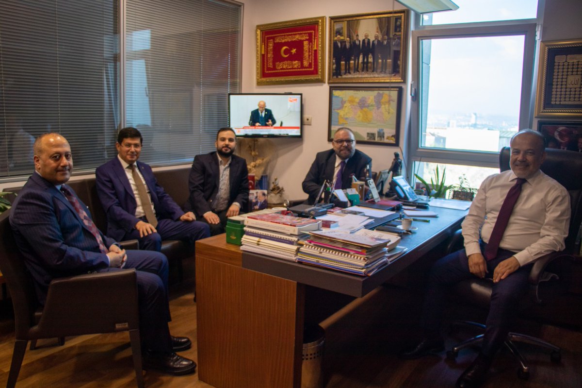 📍 #TBMM

#Nazilli Belediye Başkanımız Sn. Kürşat Engin Özcan, Lobin International Direktörü Sn. Fahri Ustaoğlu ve Anadolu Ajansı Parlamento Haberleri Editör Yardımcısı Sn. Atakan Çelik'i Gazi Meclisimizde ağırladık.

Kendilerine nazik ziyaretlerinden dolayı teşekkür ediyorum.