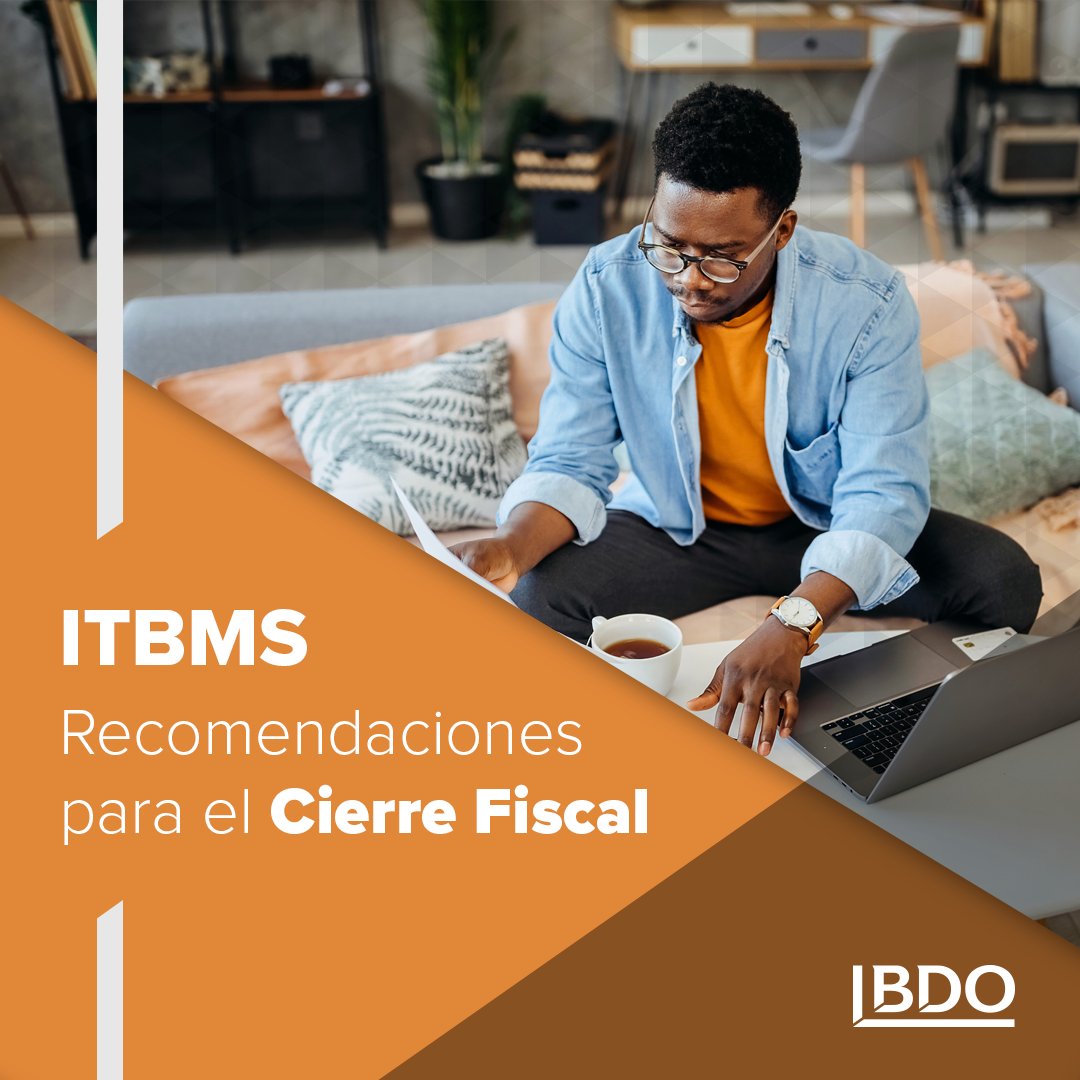 bdopanama's tweet photo. Conozca algunas recomendaciones claves para la correcta gestión del ITBMS en el #CierreFiscal.

#BDOPanamá #Impuestos #DGI #BDOTax https://t.co/qpvHHuVMfh