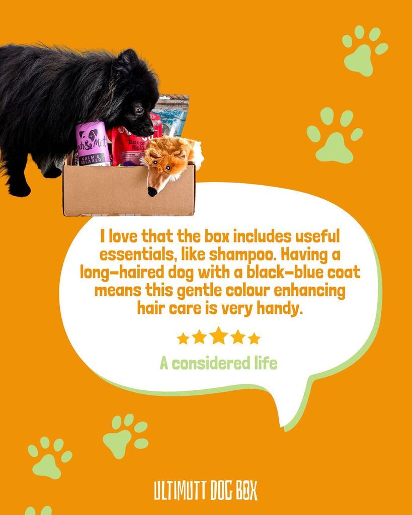 ⭐️ Full Review Below ⭐️

"Ultimutt is an eco-conscious dog subscription service offering monthly subscriptions as well as one-off boxes. They even have a birthday box and one for tough chewers too. Each box contains up to seven items made by small businesses and independent …