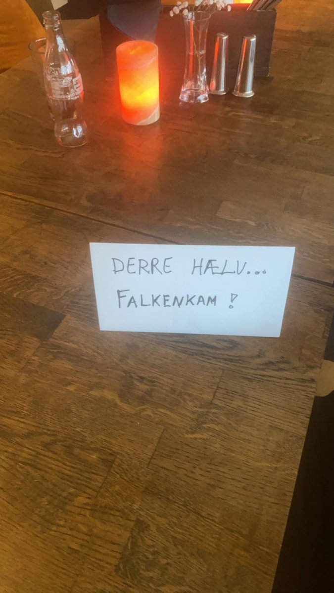 Her kom æ tidlig på årsmøte på hotelle og tru du faen itj dem ha verri nedi bistron her! 🤬🤬🤬

Æ bi alder kvitt dem!🤷‍♂️😒