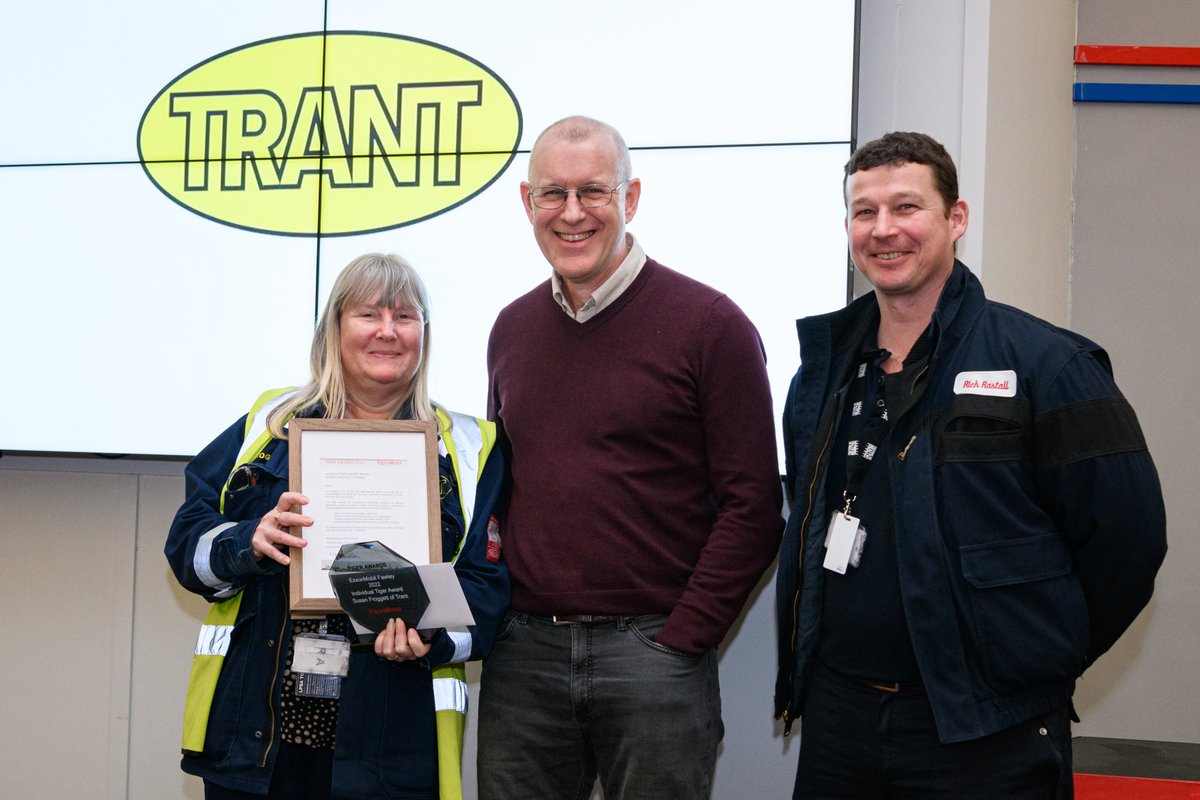 Congratulations to Susan Froggett, SHEQ Professional for being awarded the Individual Tiger Award by <a href="/exxonmobil/">ExxonMobil</a>  
This is a great achievement, maintaining Trant Engineering’s reputation for making ‘Safety for Life’ a priority in our work.