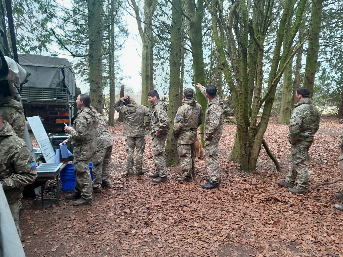 Today saw the graduation of the latest crop of Army Chefs, they are capable and ready to deploy. Straight after their graduation ceremony in the field, they served lunch to troops from the <a href="/ArmyAirCorps/">The Army Air Corps</a>, optimising our training output with other Units.

<a href="/DSLAWorthy_Down/">DSLA</a>