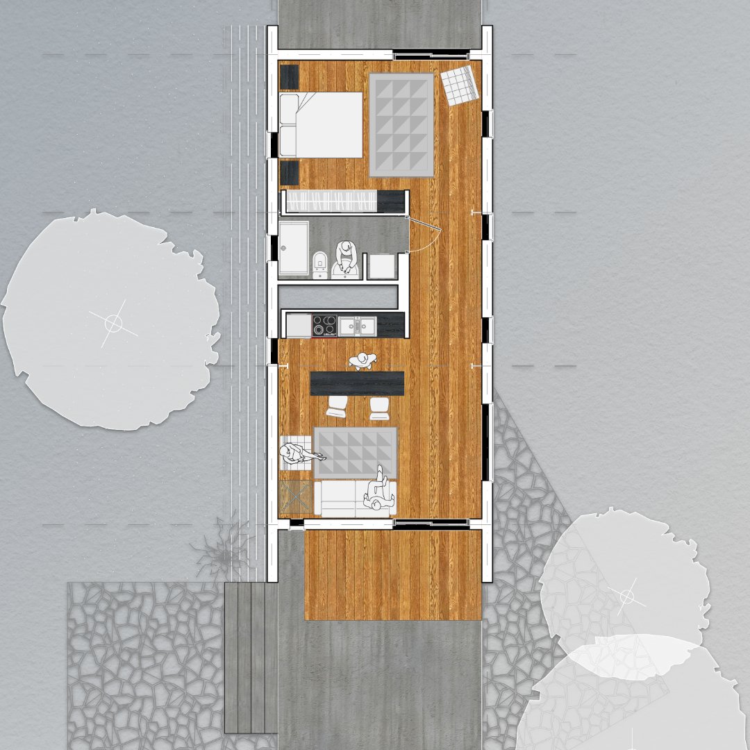 HighDesignCAD's tweet photo. The #tinyhome movement is one of the amazingly stimulating phenomenons of recent years. It forces the #architect to think in terms of maximized efficiency, intelligent use of space, cost containment &amp; #energyefficiency. https://t.co/LAEUO5uwEl