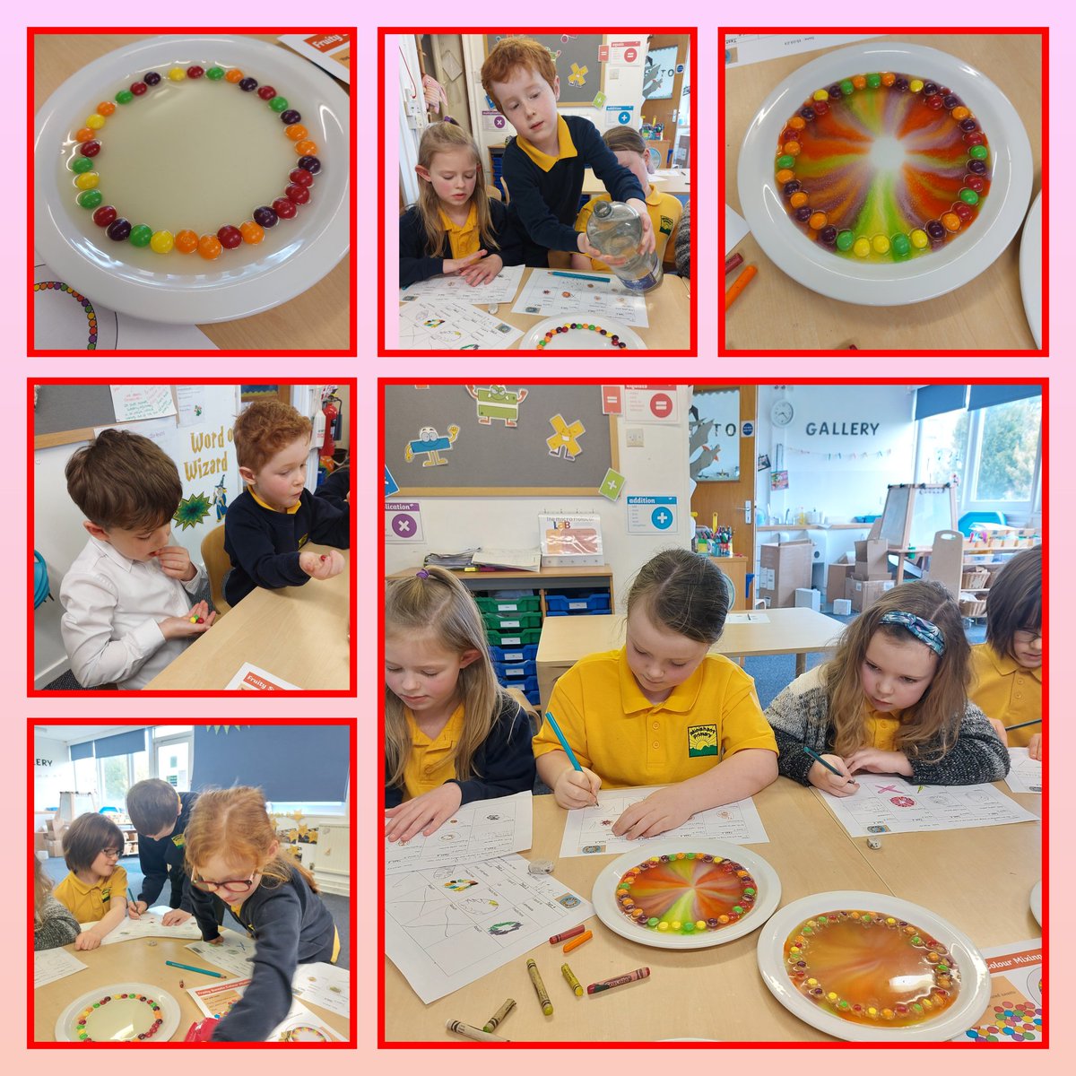 minishant_ps's tweet image. Class 1 had a great morning designing a fair test when exploring the Skittles Challenge! They engaged in discussions to make predictions and then explored the results! Ask us about what liquids we used...👨‍🔬👩‍🔬🧑‍🔬 @ScienceWeekUK #STEMWeek2023