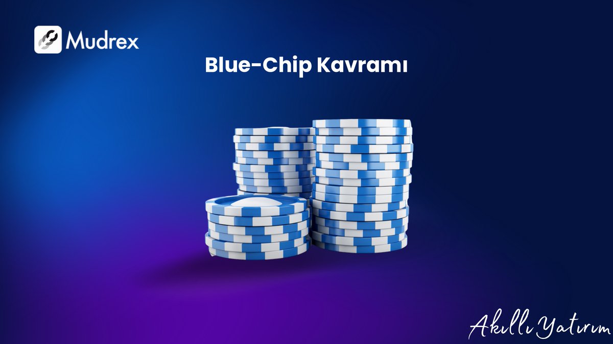 MudrexTR's tweet photo. 💡 Mudrex Akıllı Yatırım Serisi

🔵 Güçlü ve güvenilir varlık anlamına gelen "Blue-Chip" kelimesinin nereden geldiğini biliyor musunuz? https://t.co/OepAL6KXAn