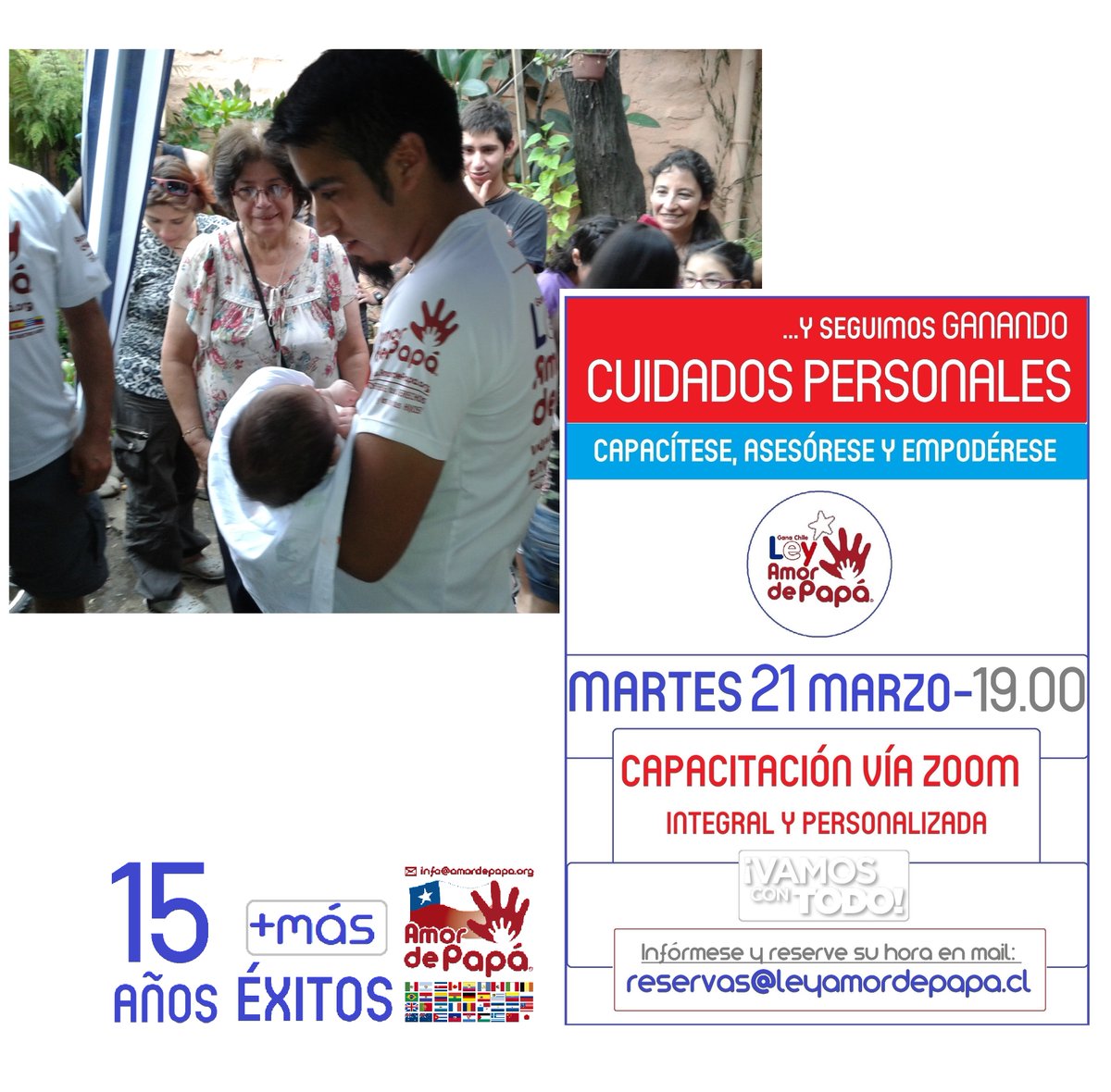 AmordePapa's tweet photo. Queremos ayudarlo a defender los derechos de sus hijos y/o hijas.

OBTENER LOS CUIDADOS PERSONALES DE NUESTROS HIJOS ES UNO DE NUESTROS PRINCIPALES OBJETIVOS Y UNA DE NUESTRAS MAYORES SATISFACCIONES. ¡ VAMOS CON TODO ! GRACIAS A NUESTRA #LEYAMORDEPAPÁ

¿HASTA CUÁNDO ESPERARÁ? https://t.co/oUabvnFjVE