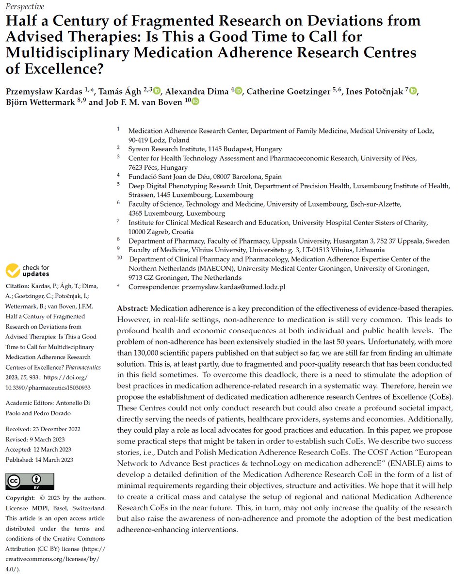 enableadherence's tweet image. 🔔A new paper from @enableadherence 

mdpi.com/1999-4923/15/3…