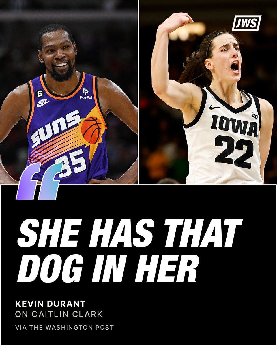 Caitlin Clark 🤝 KD