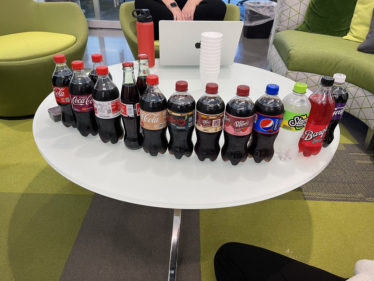 macyjanemoon's tweet photo. It was taste test day for our team. Here’s how these sodas racked up. 👏 https://t.co/6SVJo6ZJSd