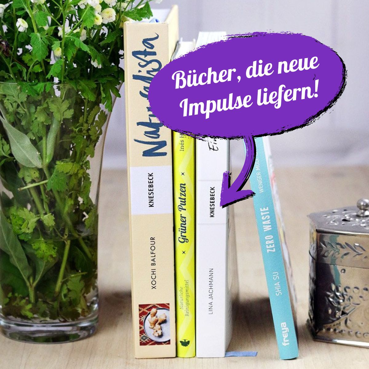 Diese Bücher inspirieren zu mehr Balance und Nachhaltigkeit im Leben - ichlebegruen.de/Artikel/580/Di…

#Zerowaste #Bücherliebe #NachhaltigeBücher #Minimalismus #Umwelt #Lesenistschön #LessWaste #GreenReading #EcoFriendlyBooks #SustainableLivingBooks #nachhaltigleben #bücherwurm