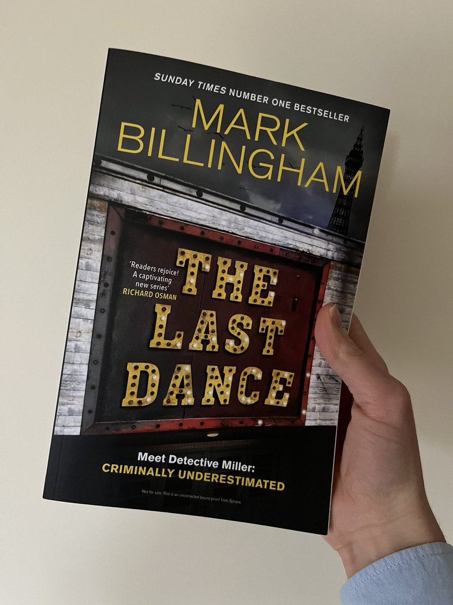 #Giveaway time!

I have a spare proof copy of Mark Billingham’s new novel, The Last Dance which isn’t out until May to #giveaway

To enter: 

Follow <a href="/collinsjacob115/">Jacob Collins</a> 
RT this Tweet
Tag friends

#Competition closes midnight UK time 19th March. UK entries only. #prize #win