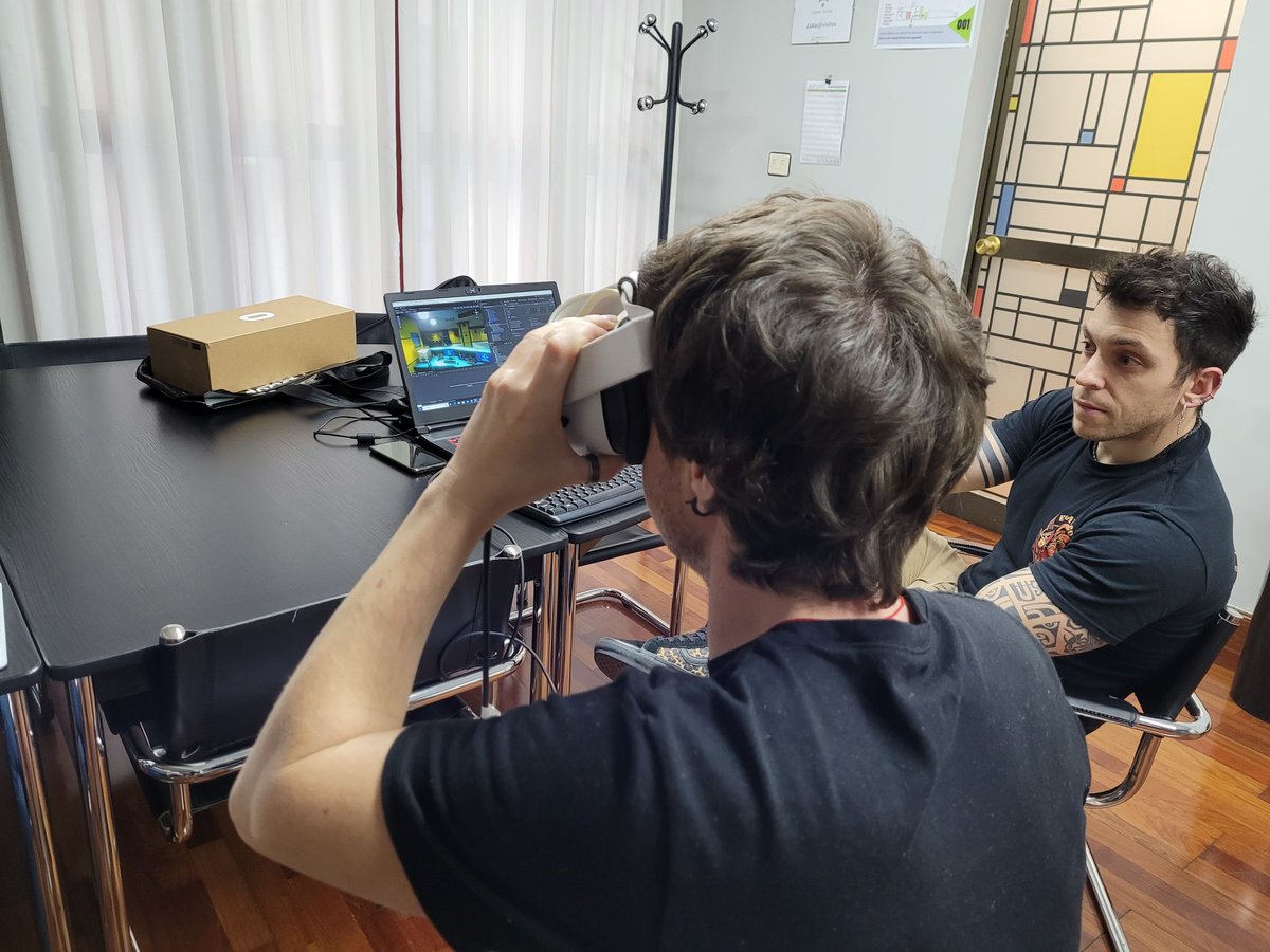 CZabalburu's tweet photo. Proyecto #AVIME: Tarde de pruebas con Igor de @harrobiaikas y Santi de @calasanzstz
Osasun-arloan euskararen ulermena hobetzeko Agente Birtual Adimenduna probatuz.
#innovación #fpeuskadi
@tknika
@santamarinaospi
@SendoaBP
@InigoChueca
@ArgemeVG https://t.co/rl1jQgE3p7