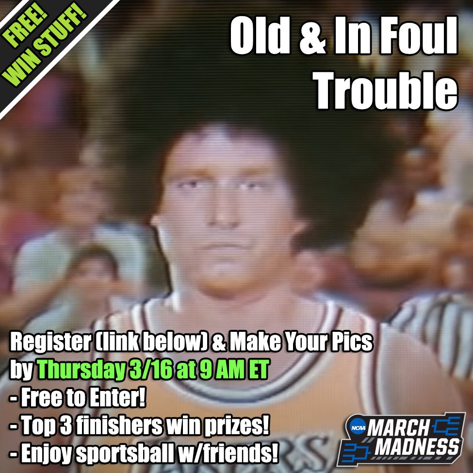 oldtalkshow's tweet image. Join the Old &amp;amp; In The Way NCAA March Madness pool for free and you'll have a chance to win exclusive Old &amp;amp; In The Way prizes!!  picks.cbssports.com/college-basket… #NCAATournament #MarchMadness #freepool #prizes