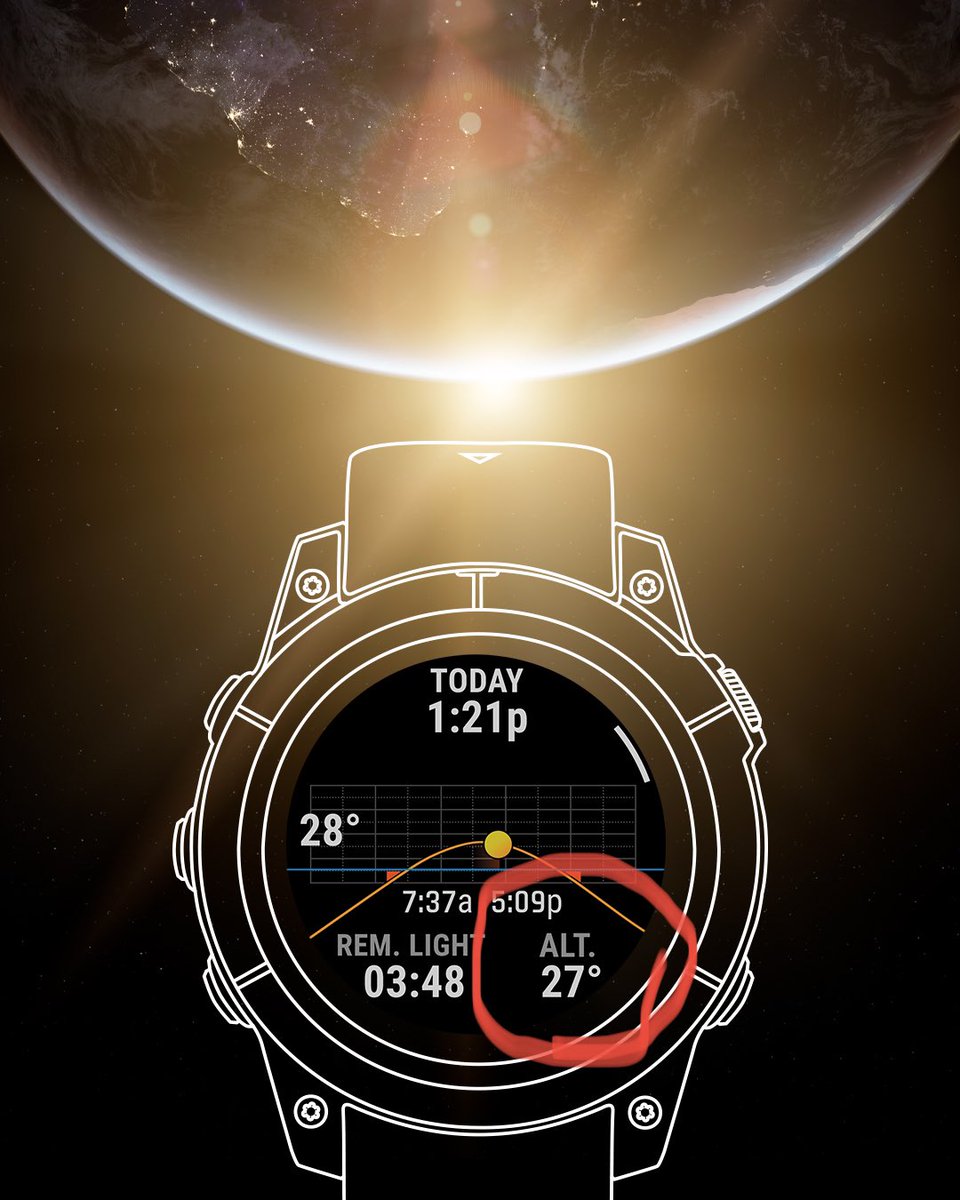 Vilunki's tweet photo. @Garmin How do I interpret this number *after the sunset*? It stays at 36 degrees the whole night. https://t.co/MPaybFlf7r