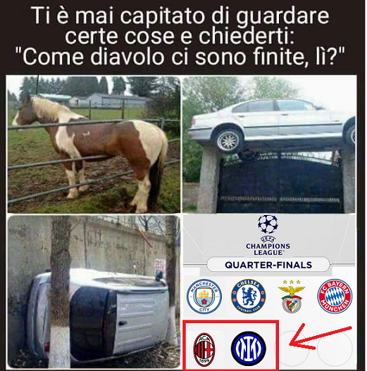 SpioneValerio's tweet photo. Speciale #ChampionsLeague 

#PORINT #PortoInter #quartidifinale #UCL 
#totmil #tottenhammilan #Milan #inter 
#15marzo @acmilan @Inter https://t.co/nkPFBsf09P