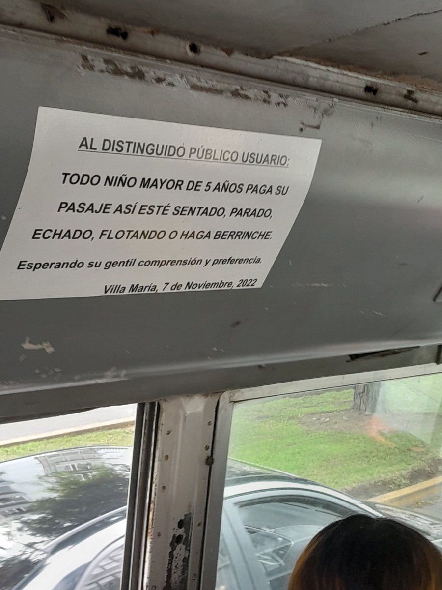 rosell____'s tweet image. Por fin los niños pueden experimentar pagar un pasaje completo, sin importar si están sentados, parados o flotando.
La equidad nunca ha sido tan divertida! #TransporteInfantilJusto