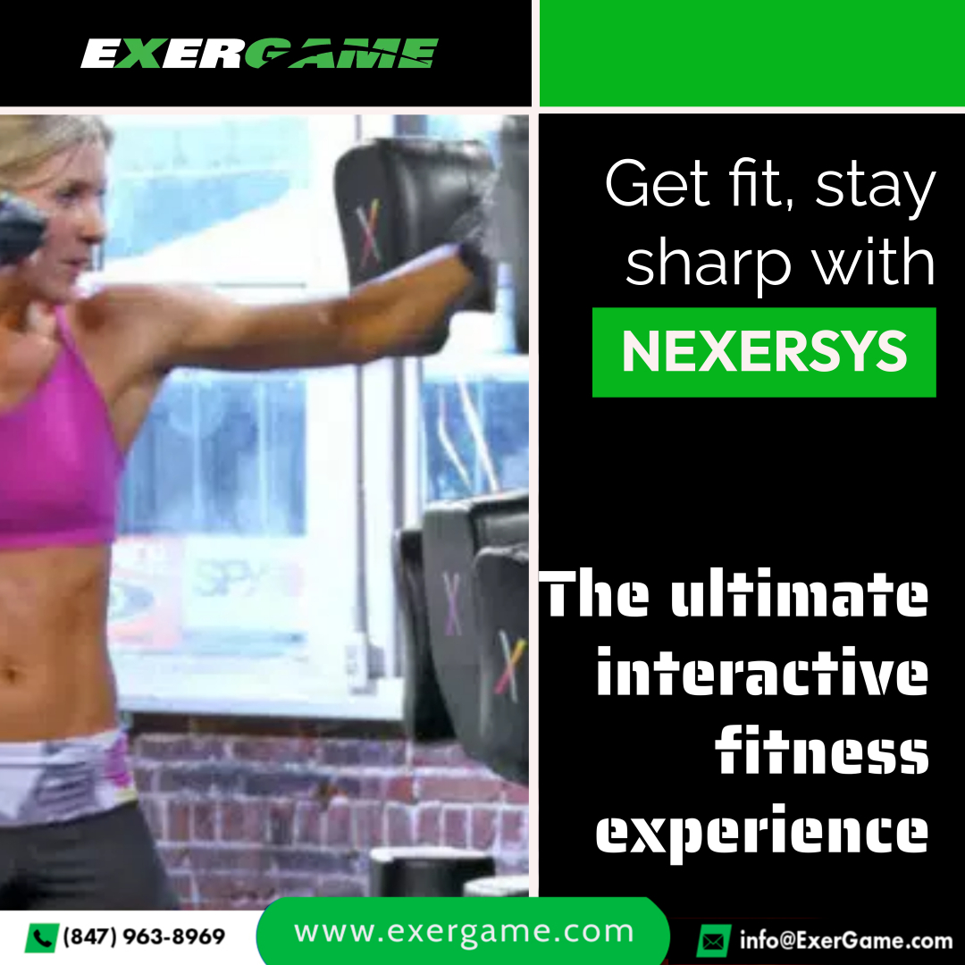 ExergameFitness's tweet photo. Revolutionize your workouts and sharpen your mind with Nexersys - the ultimate interactive fitness experience. Connect us now!

Visit us👉: https://t.co/eWy78eYIKr

#nexersys #cardiokickboxing #cardioworkout #fitness #LuInteractivePlayground #TWALLinteractive #ExergameFitness https://t.co/I5rDteHU1E