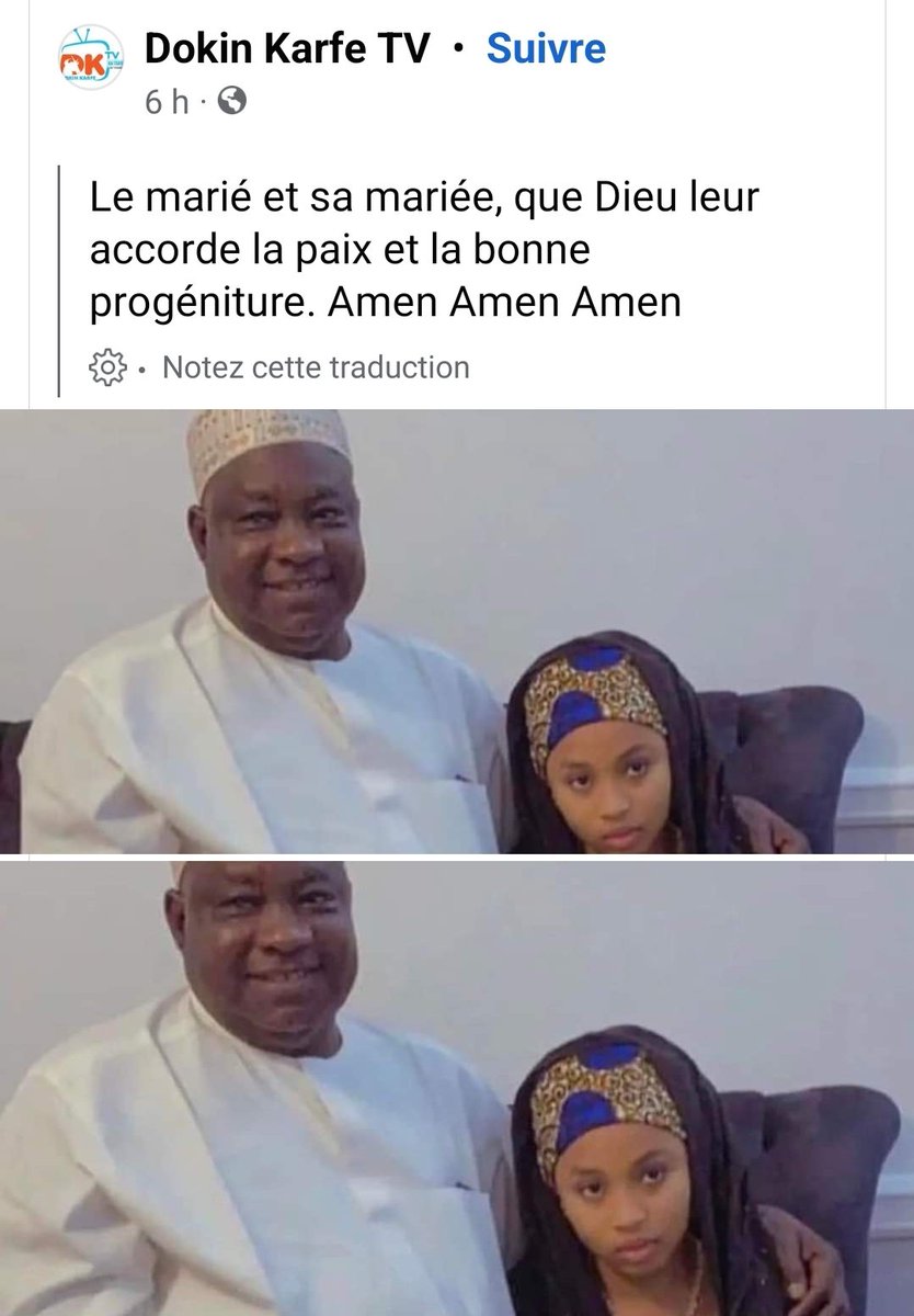 MinouChrystayl's tweet photo. LA PEDOCRIMINALITÉ A COMBATTRE AVEC TOUTE NOTRE ÉNERGIE.

Le viol, les grossesses indésirées, les violences conjugales et la polygamie de merde et rêves brisées voilà le destin de la majorité de ses filles qui sont à la solde des traditions et coutumes criminelles. https://t.co/quDwVcsb9U