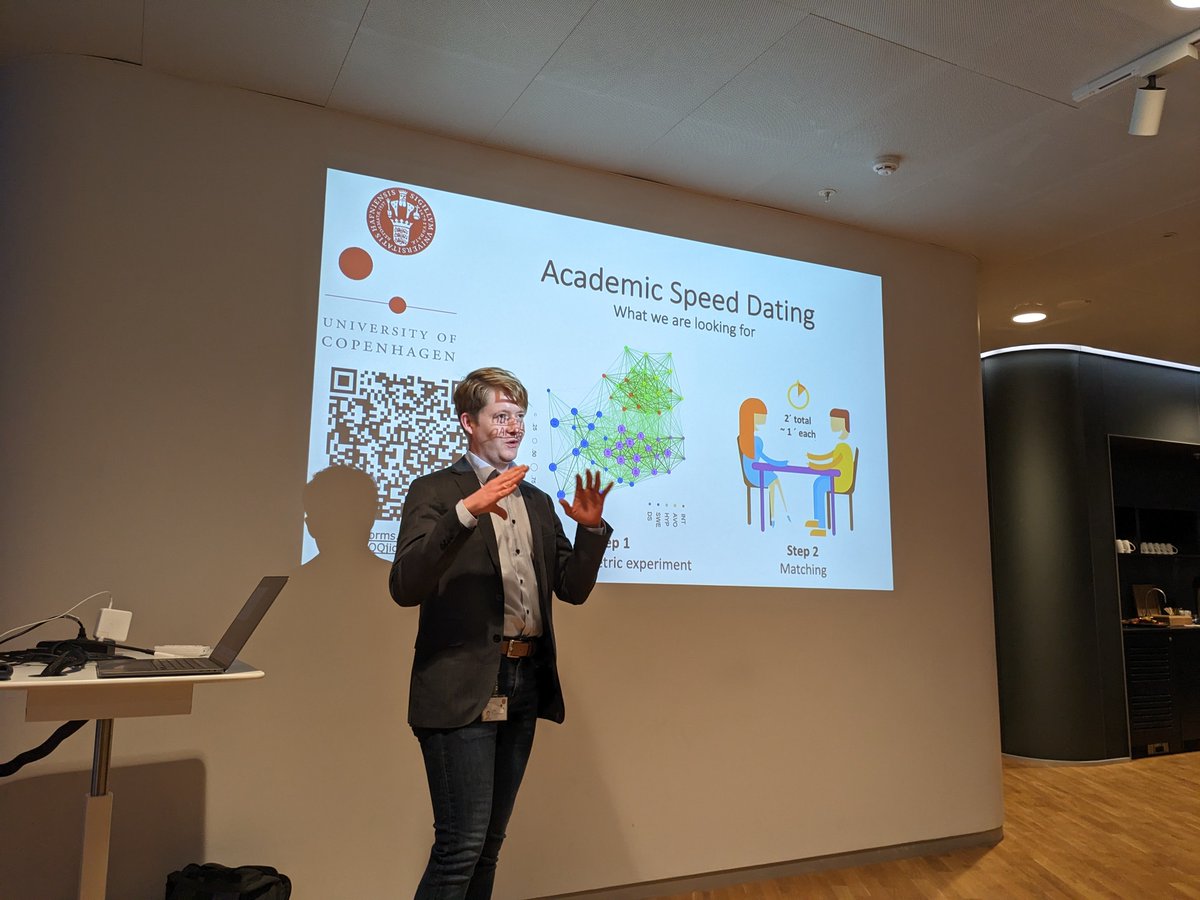 PerMed_ILF's tweet photo. After this fantastic program we continue with our #social program where we get the chance to get to know each other with #academic #SpeedDating =) #match_making_23 https://t.co/IrD3ZdUOkw