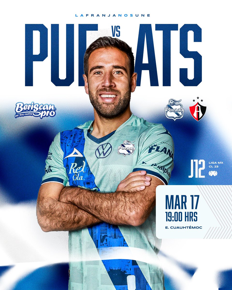ClubPueblaMX's tweet photo. ¿A dónde vamos?🤨 ¡A quitarle ➕3️⃣ al 🦊!😎 ZORRO, YO ME LOS LLEVO🫡

En el 🏟️Cuauhtémoc somos más fuertes, hijos de su Enfranjadísima🔥 ¡La Identidad Puebla no se negocia!

RT si #LaFranjaNosUne🎽 porque el viernes nos apoyarás incondicionalmente🔵 https://t.co/CTHbv9BKLn