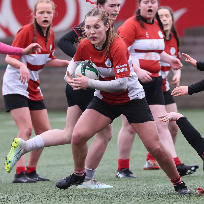 Munsterrugby's tweet photo. A historic day for @stannescck as they claimed a Munster Schools Girls Junior &amp; Senior Cup double in Musgrave Park 🏆🏆

Hard luck to @ASM_Limerick and @colaiste_ide. 

Catch up on both games ⤵️

#MunsterStartsHere #SUAF 🔴