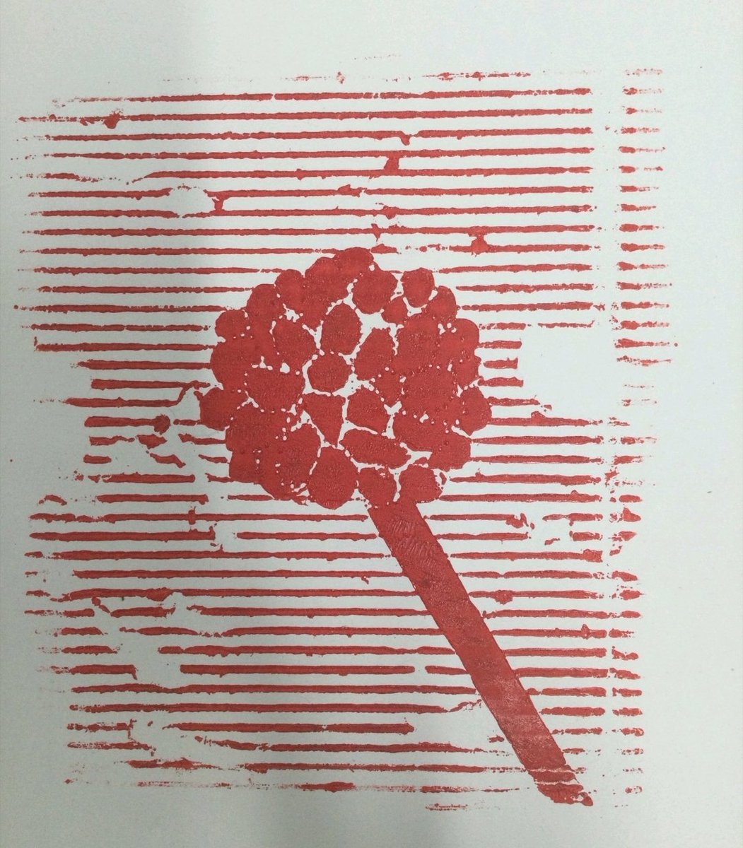 acs_art's tweet photo. Some interesting cardboard relief printing by our Year 9 Artists today! Da iawn chi! 🎨 https://t.co/R9rySmCchH