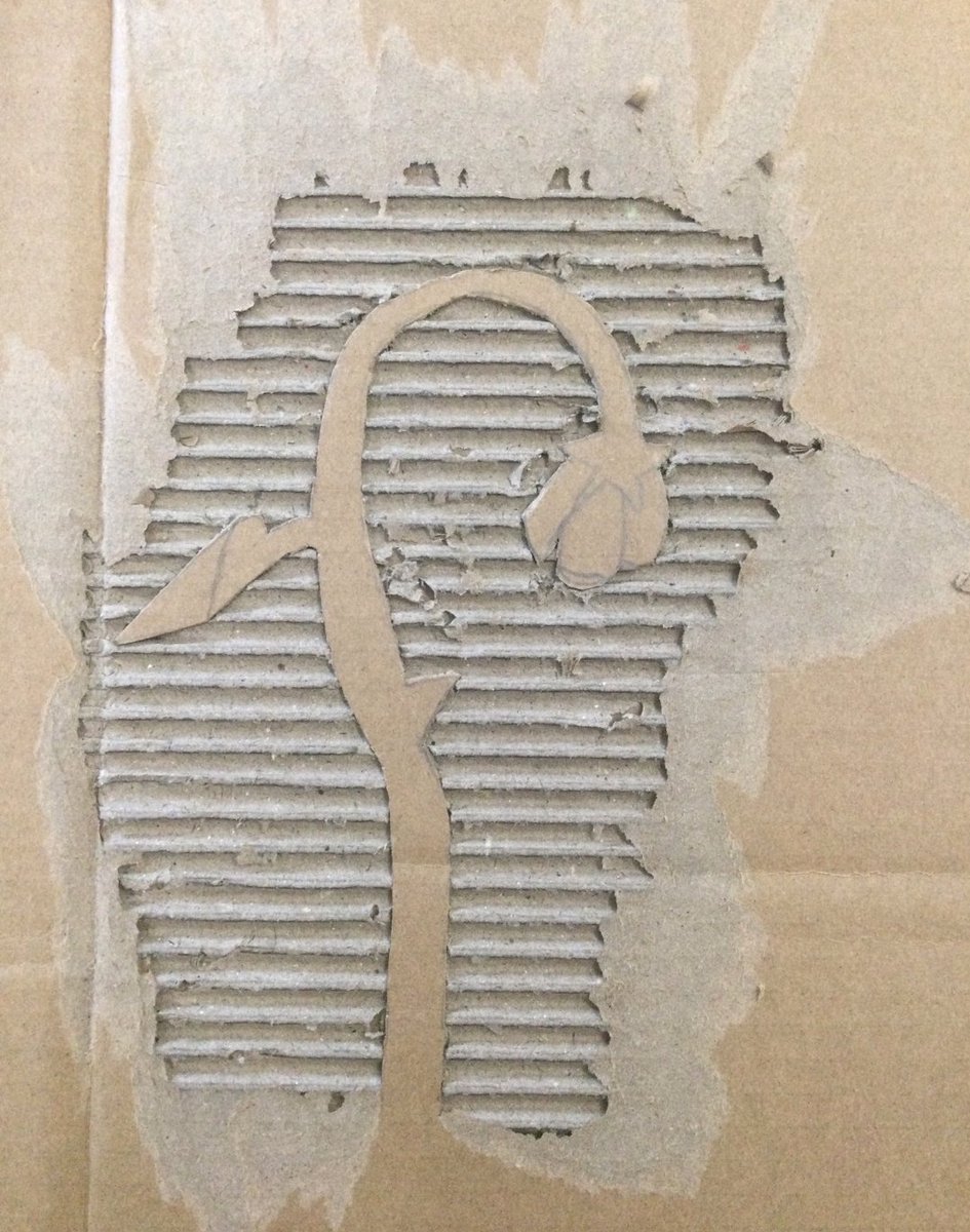 acs_art's tweet photo. Some interesting cardboard relief printing by our Year 9 Artists today! Da iawn chi! 🎨 https://t.co/R9rySmCchH