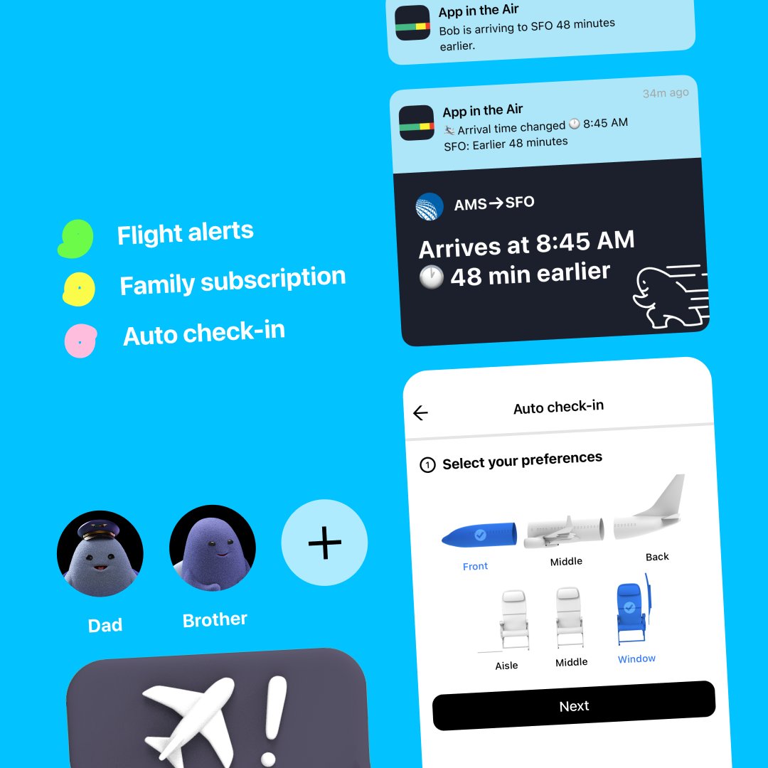 appintheair's tweet photo. Attention #SpringBreakers! Enter for a chance to win $500 in flight credits:⁠
⁠
☀️ Follow @appintheair⁠
☀️ Comment where you're spending Spring Break⁠
☀️ Tag a friend⁠
⁠
Retweet this post for a bonus entry into the #giveaway!

https://t.co/LWixILy1yv https://t.co/QtHVoamKyz