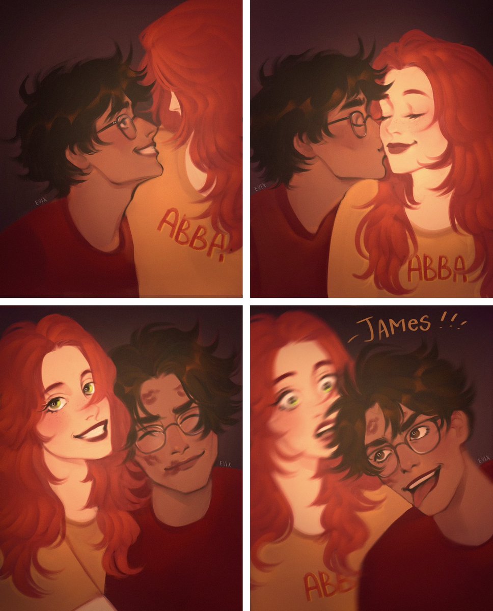 evixart_'s tweet photo. JAMES AND LILYYY MY BELOVEDS BABIES
#marauders #jily https://t.co/DLoN8HiJN5