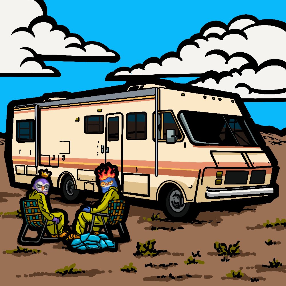 Breaking_Birds's tweet photo. You come across these two... probably nothing. Just two MBAD's camping, right? https://t.co/bbqAu1yhdQ