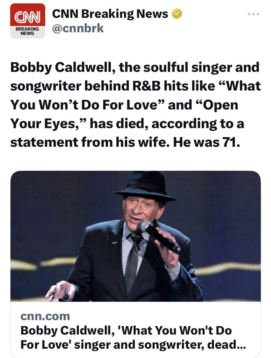 Sad news
