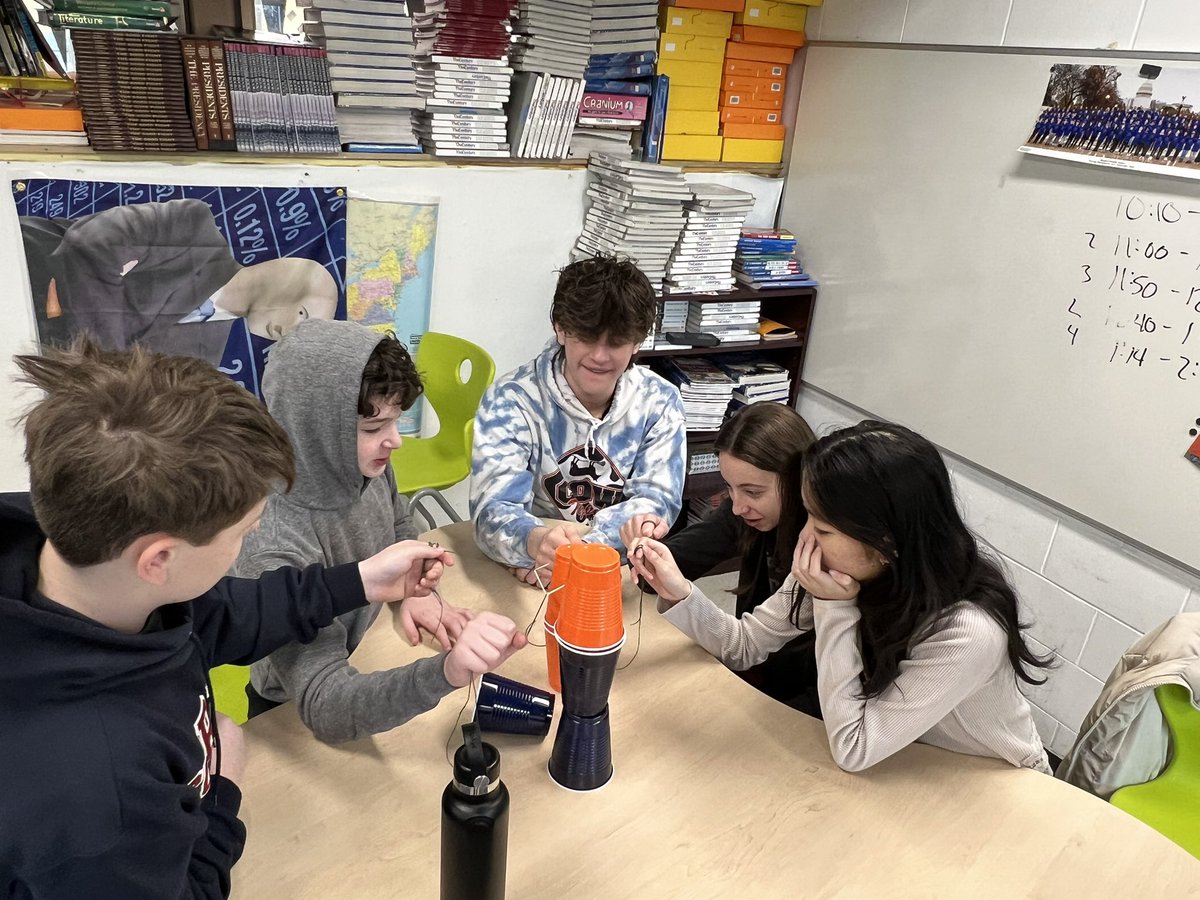 CoachTHyde's tweet photo. @109Shepard #engage109
Students were engaged and had fun in a teamwork science competition before the Illinois Science Assessment.  In the game students got instant feedback, hope Illinois improves the speed of their reporting. https://t.co/UWEYv0KV4J